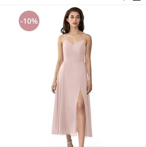 Azazie Clarissa Dusty Rose